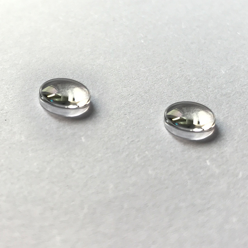 6mm玻璃模造非球面镀膜激光聚焦透镜平凸镜片聚光光学准直镜头f12