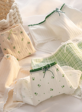 6 Pcs Panties Woman Underwear Sexy Lace Soft Lingerie 女内裤