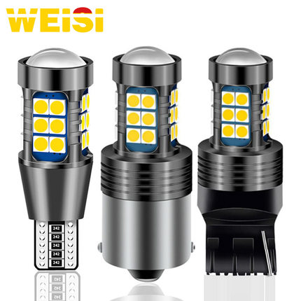 汽车LED倒车灯刹车灯1157 1156 t15 t20 3030 27SMD 7443转向灯