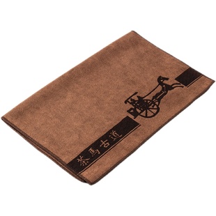 茶马古道古典茶巾大号加厚茶巾 茶道配件茶具吸水茶巾洗盘巾