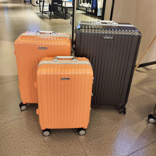正品美旅拉杆箱中学生铝框24寸托运旅行箱女密码行李箱登机男NA3