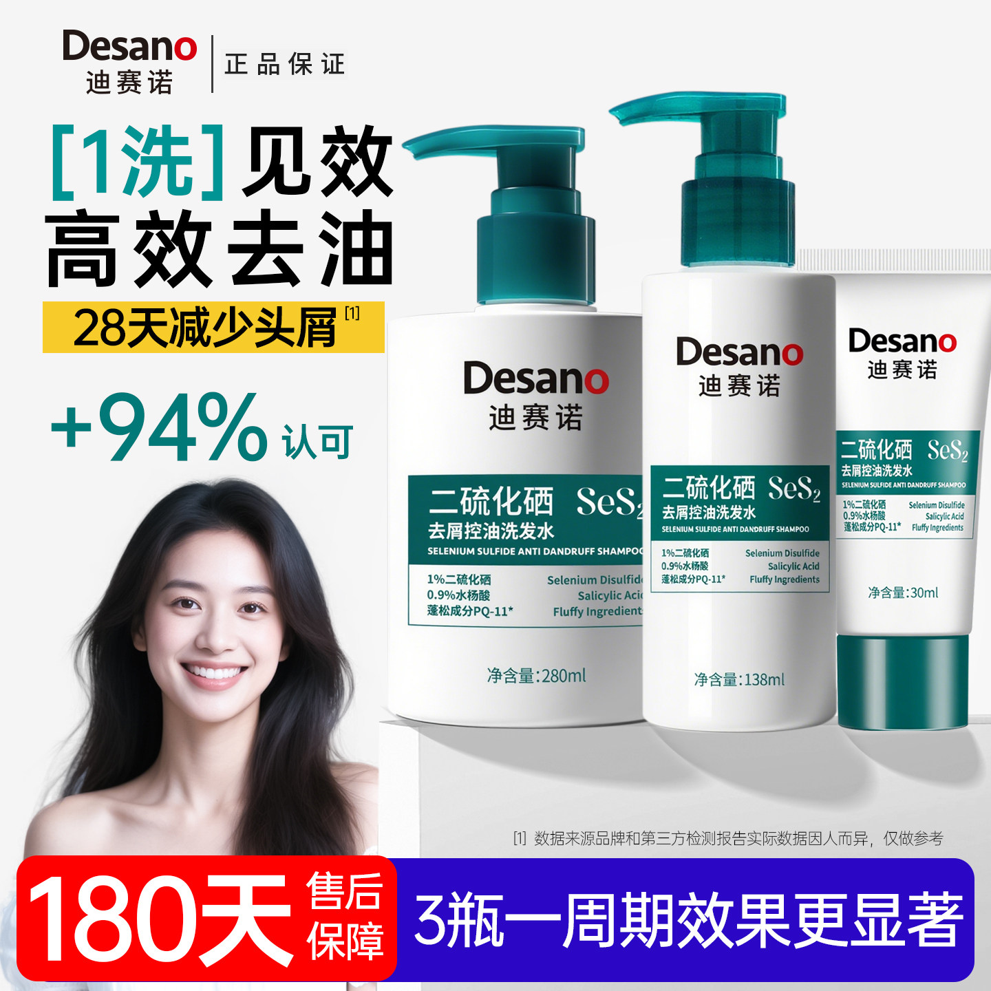 迪赛诺二硫化硒洗剂去屑止痒正品