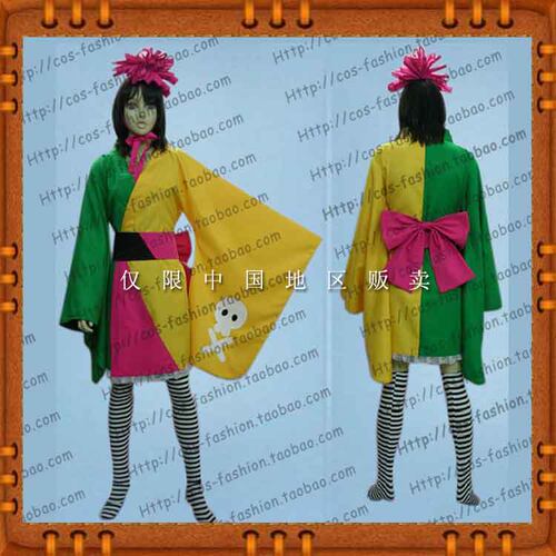 包邮东京大贩卖流行音乐15pop'n music 15冒险者鹿ノ子cos服全套