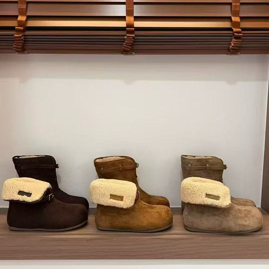 BH8088冬季新款时尚韩版二穿加绒休闲勃肯靴