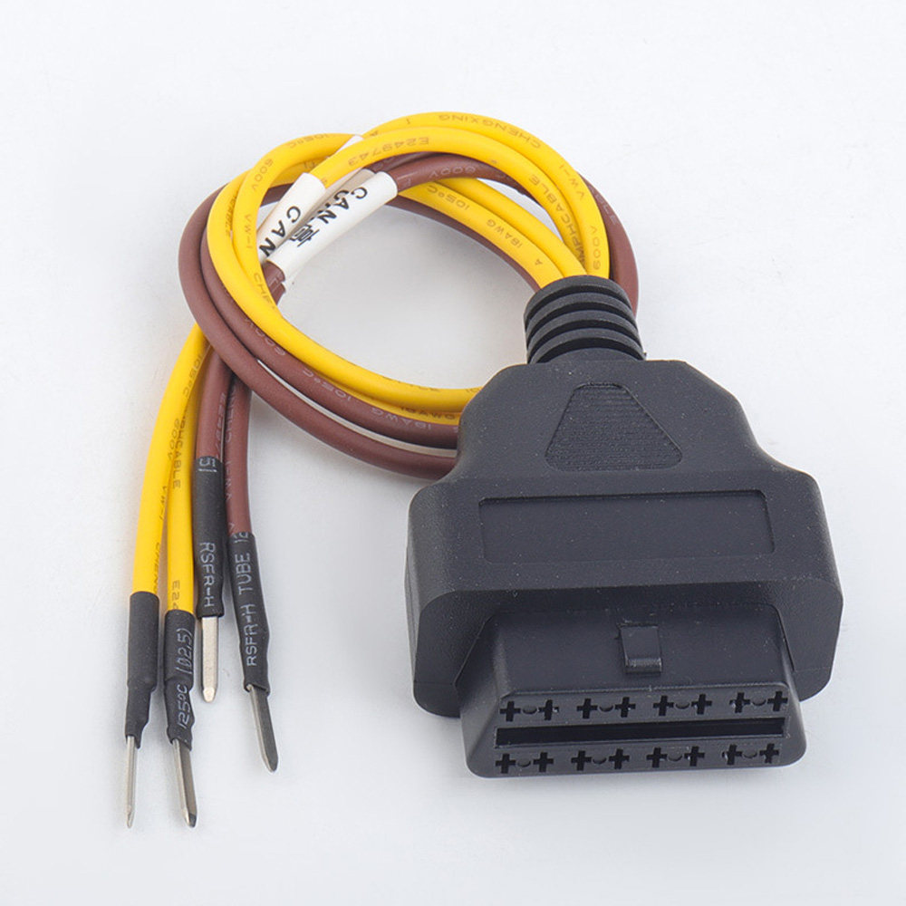 가솔린 및 디젤 오토바이 진단 테스트 라인 범용 조립 라인 OBD 범용 브러시 전송 라인 점퍼 커넥터