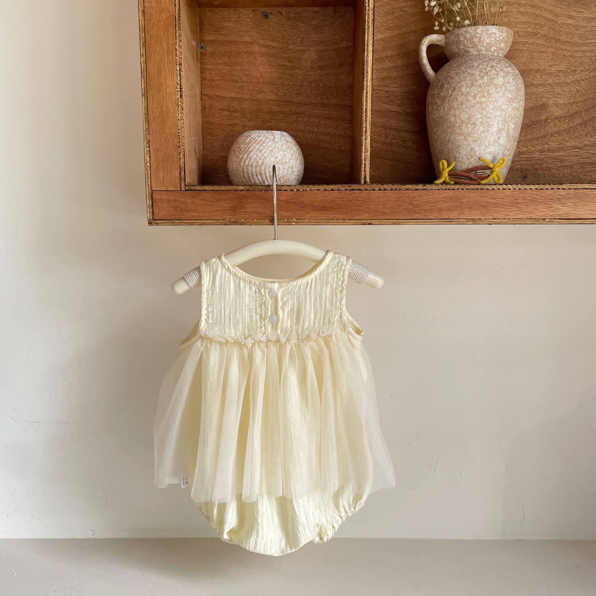 婴童女童夏季连衣裙婴儿裙子吊带蓬蓬裙宝宝礼服气质生日公主裙