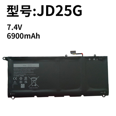 适用戴尔JD25G PW23Y XPS 13 9350 9343 8350 9360 P54G笔记本电