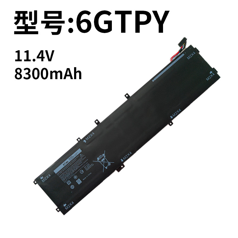 适用戴尔P83F灵越Inspiron7591 7590 XPS15 9560 H5H20电池6GTPY
