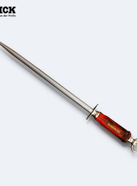 磨刀棍 刀棒德国原装进口迪克dick厨房箭牌屠宰杠刀棍7598130细纹