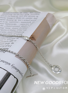 纯银饰品韩版休闲风百搭项链