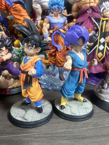 49模型 树脂翻模 龙珠手办 Fighting sprit孙悟天 特兰克斯1/6