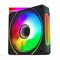 PRISM NEW PRODUCT MAGIC MIRROR FAN 5V3 NEEDLE DIVINE LIGHT SYNCHRONOUS ARGB INFINITE MIRROR LIGHT EFFECT PWM TEMPERATURE CONTROL SILENT FAN
