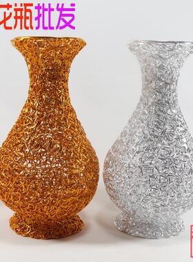 手工氧化铝欧式风时尚可清洗花瓶