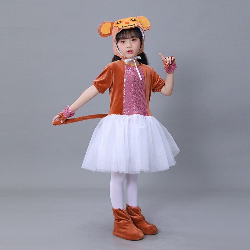 儿童小猴子演出服服装元旦孙悟空卡通六一幼儿园万圣节角色扮演