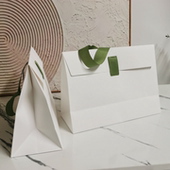 伴手礼品包装 纸袋子 盒高级感手提袋定制logo通用开业礼物美妆服装