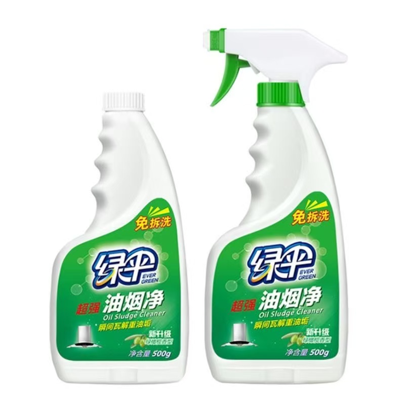 绿伞油烟净油烟机清洗剂厨房重油污净强力清洁除垢神器泡沫喷雾