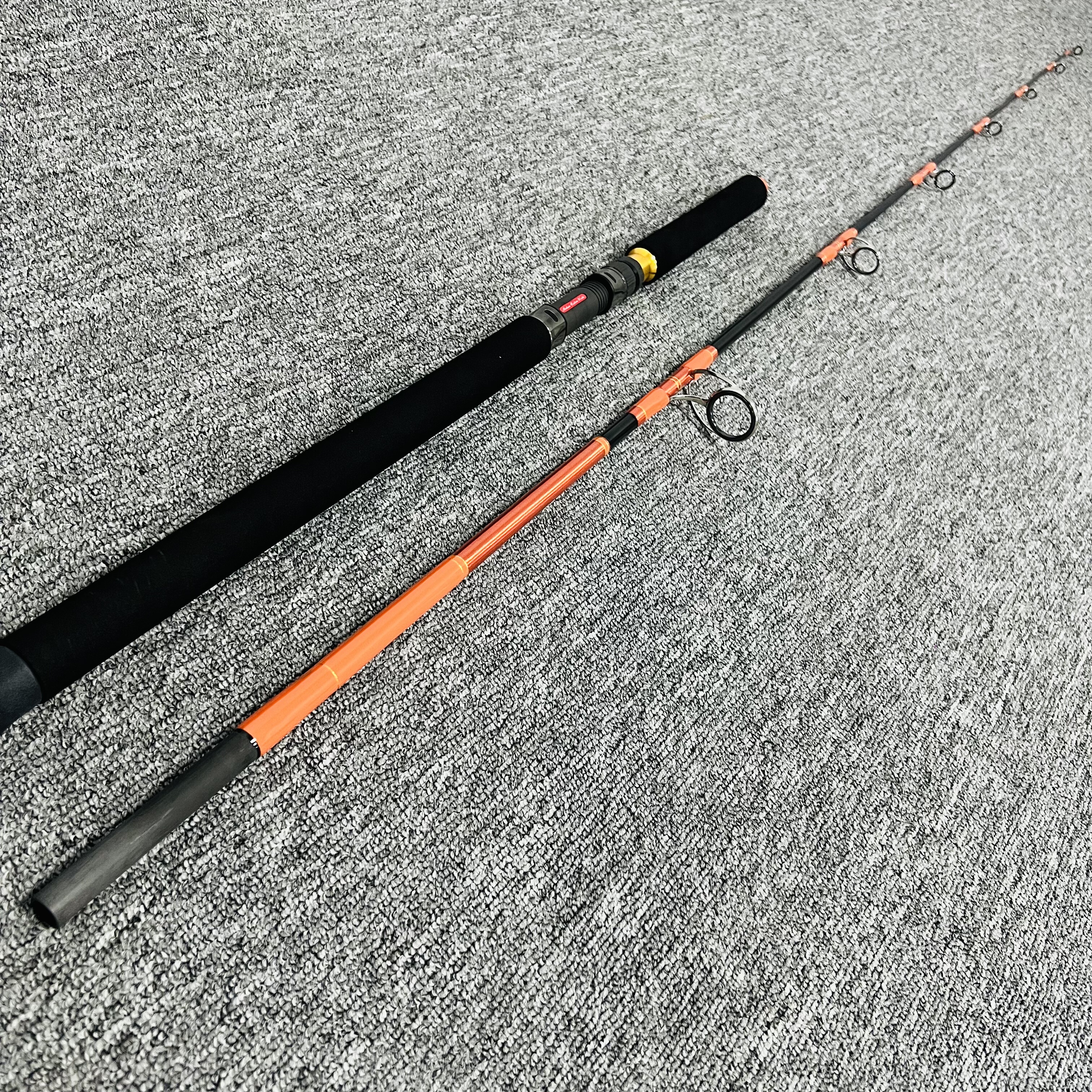 日本 Mc works 限定款波爬竿825TSX 波爬竿铅笔竿黄鲣金枪竿