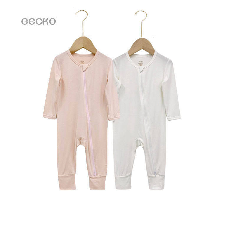 外贸婴儿批发竹纤维衣服