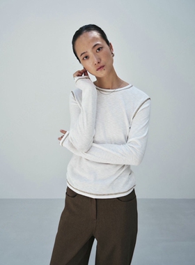 form韩国2026秋季brot新款时尚百搭修身显瘦上衣