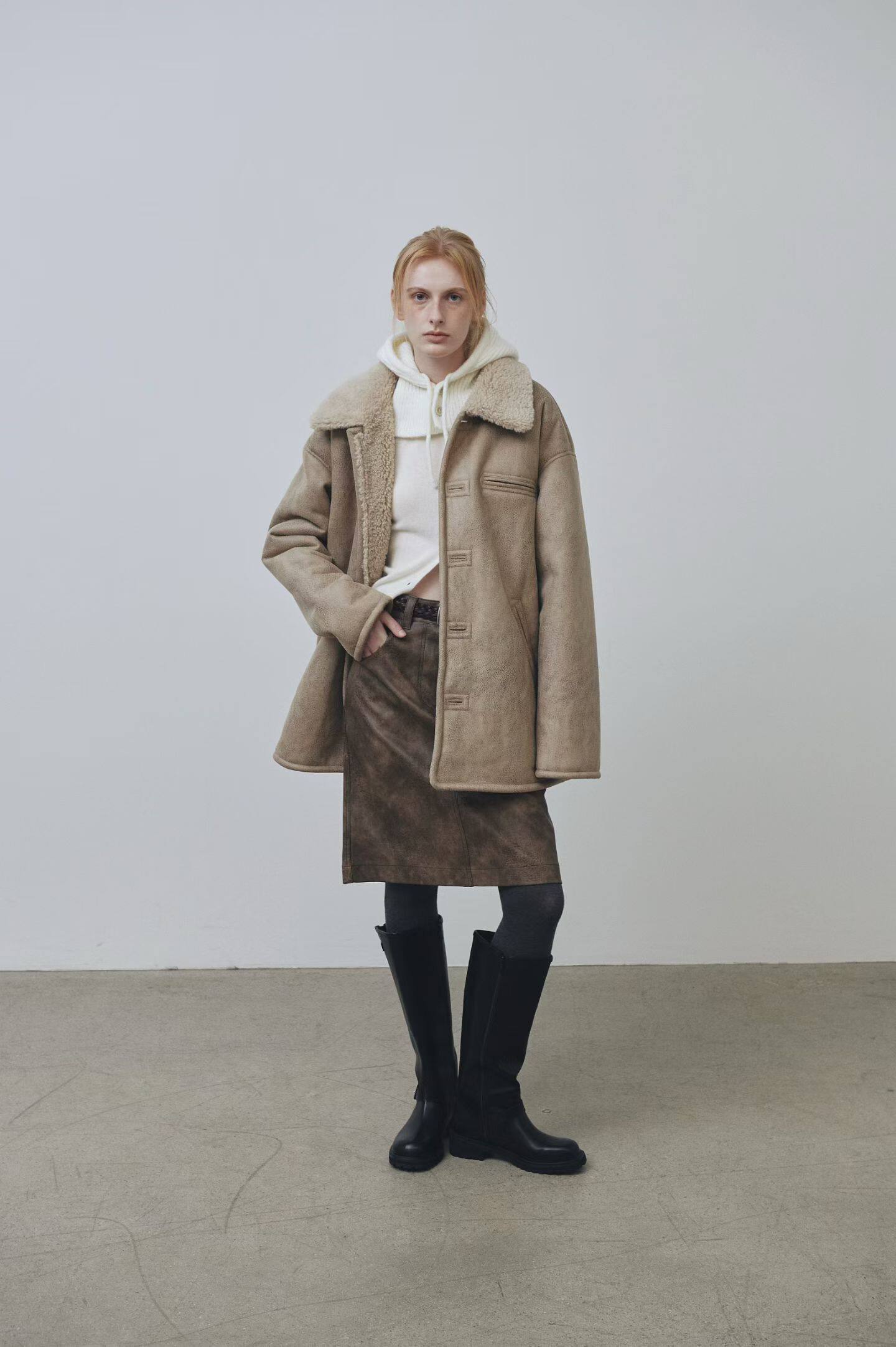 Form韩国东大门3.another韩国2025秋季新款时尚百搭宽松显瘦外套