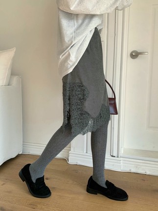 form韩国2025秋冬tara by motion新款百搭宽松显瘦半身裙