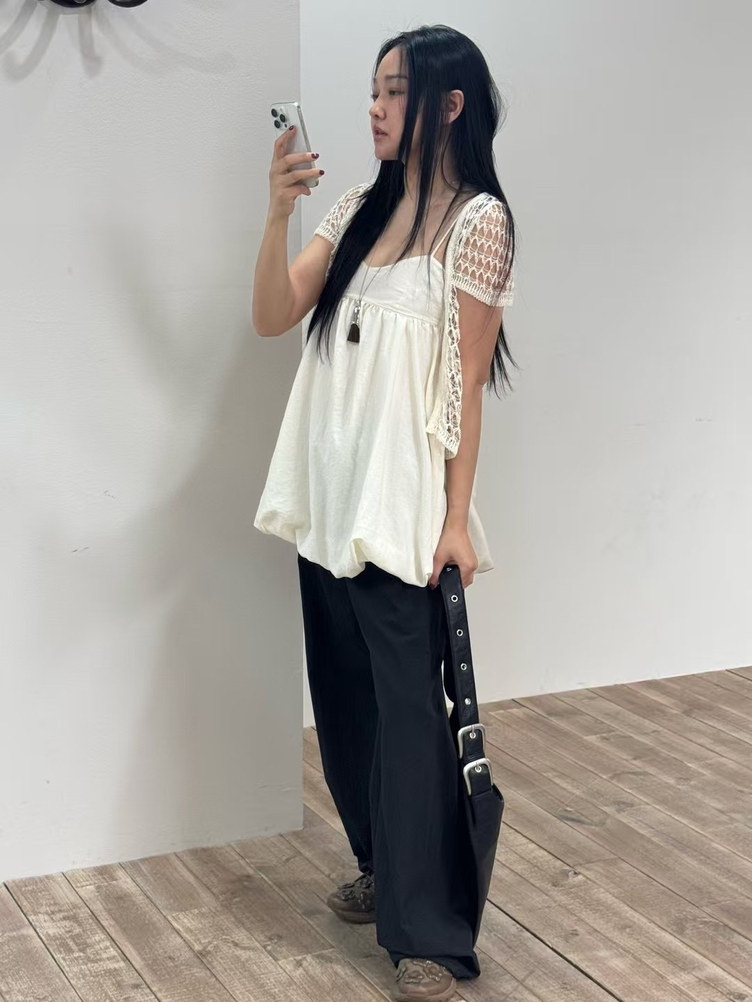 form韩国东大门morethanyesterday新款时尚百搭宽松显瘦吊带背心