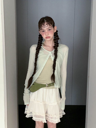 Form26新春韩国东大门IMFACT韩系时尚百搭宽松休闲针织开衫女