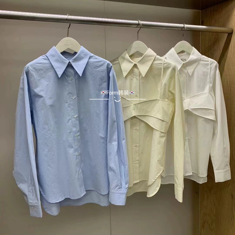 韩国正品东大门代购Morethanyesterday两件套衬衫