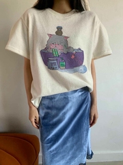 form韩国2025秋冬tara by motion新款百搭宽松显瘦短袖T恤