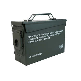 FTP fontaine 方丹花切扑克 军火箱方丹 进口花切扑克收藏