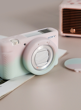 适用索尼黑卡DCS-RX100 M7硅胶套RX100M3 M4 M5 M7 ZV1保护套防尘