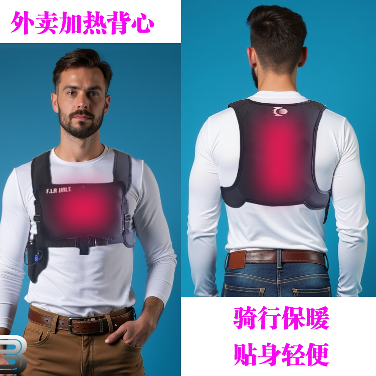 远红谷超酷多用电热背心旅居保暖
