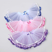 女童蓬蓬裙半身裙儿童芭蕾舞裙蛋糕裙舞蹈演出服tutu纱裙1358
