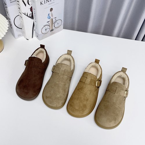 男士加绒勃肯鞋2025冬季保暖