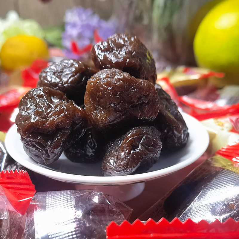 酸甜开味佰果加应子酸甜陈皮梅图片