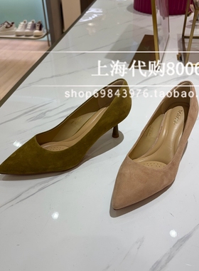 tigrisso蹀愫2025春季女鞋尖头中跟百搭浅口单鞋晚会鞋TA65153-10