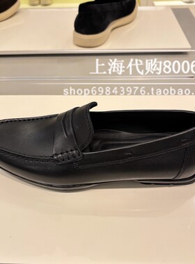 GEOX/健乐士2025秋季男鞋乐福鞋一脚蹬懒人鞋豆豆鞋男单鞋 U44Q6D
