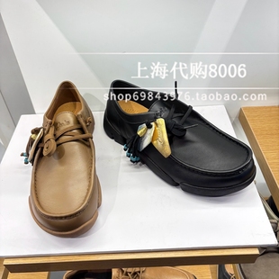 Clarks其乐2026春季男鞋舒适袋鼠鞋三瓣鞋单鞋 26187357 26187356