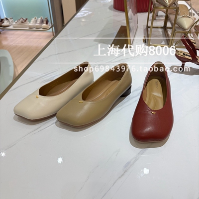蹀愫2025春季女鞋平底浅口单鞋