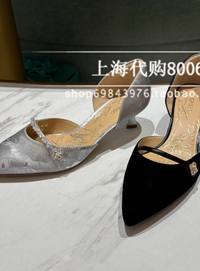 蹀愫2025春季女鞋欧美尖头浅口高跟鞋单鞋 TA65116-10 TA65116-12