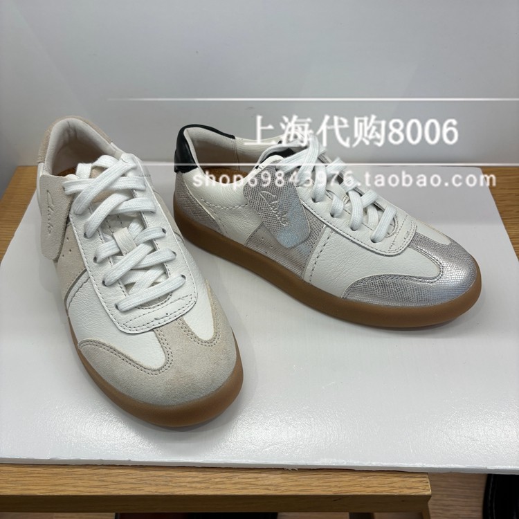 Clarks其乐2025春季女鞋德训鞋女休闲鞋板鞋 26181105 26181104