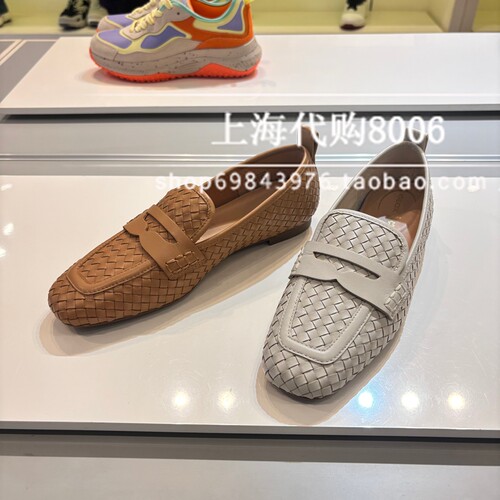 GEOX/健乐士2026春季女鞋专柜代购一脚蹬乐福鞋女单鞋GQ145L40086