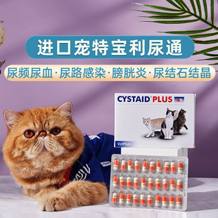 26.4日期 宠特宝利尿通猫咪泌尿排尿困难膀胱炎结石泌尿 韩国版 版