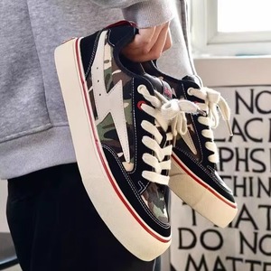 1613-2883-P68迷彩拼接板鞋男休闲百搭低帮透气潮鞋学生运动鞋，男鞋休闲鞋，星座1613-1