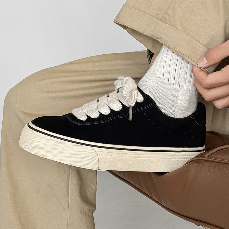 1613-2826-P68厚底透气帆布鞋增高2025新款休闲男鞋男板鞋潮鞋，男鞋帆布鞋，星座1613-1