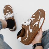 1613-2896-P70复古拼色赛车鞋男女运动休闲轻便软底百搭板鞋2026，男鞋休闲鞋，星座1613-1