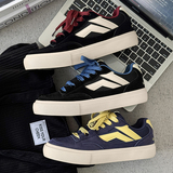 1613-2902-P66男鞋休闲板鞋拼色复古潮流百搭设计感小众面包鞋男，男鞋休闲鞋，星座1613-1