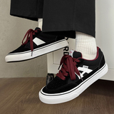 1613-2890-P65美式风男士板鞋深蓝色系带休闲鞋百搭潮流运动鞋26，男鞋休闲鞋，星座1613-1