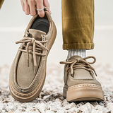 1613-2895-P60复古风男士时尚鞋厚底板鞋百搭休闲运动鞋潮鞋2026，男鞋休闲鞋，星座1613-1