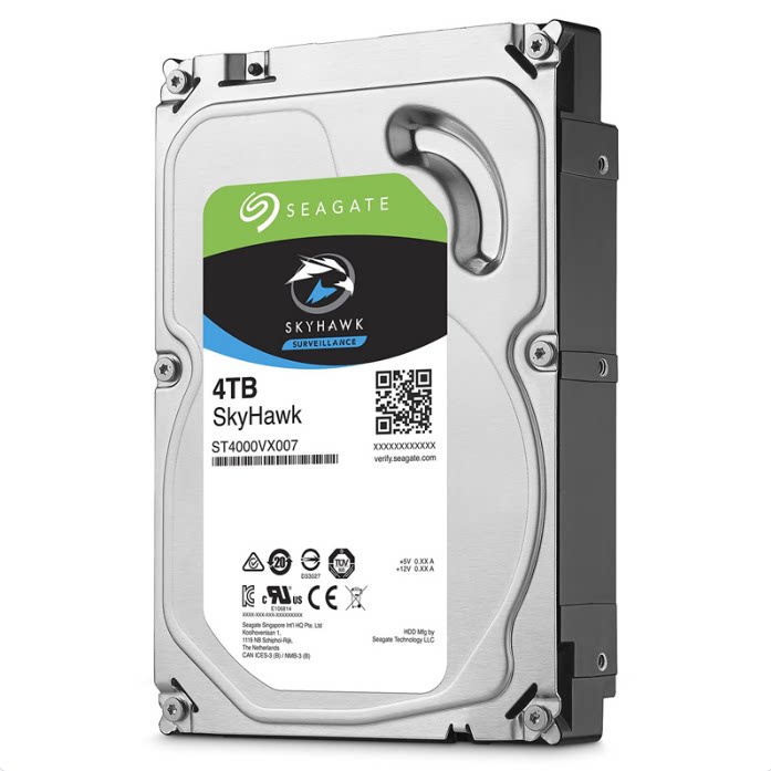 Seagate/希捷ST4000VX007/VX000 酷鹰4T 台式机电脑 监控硬盘3年